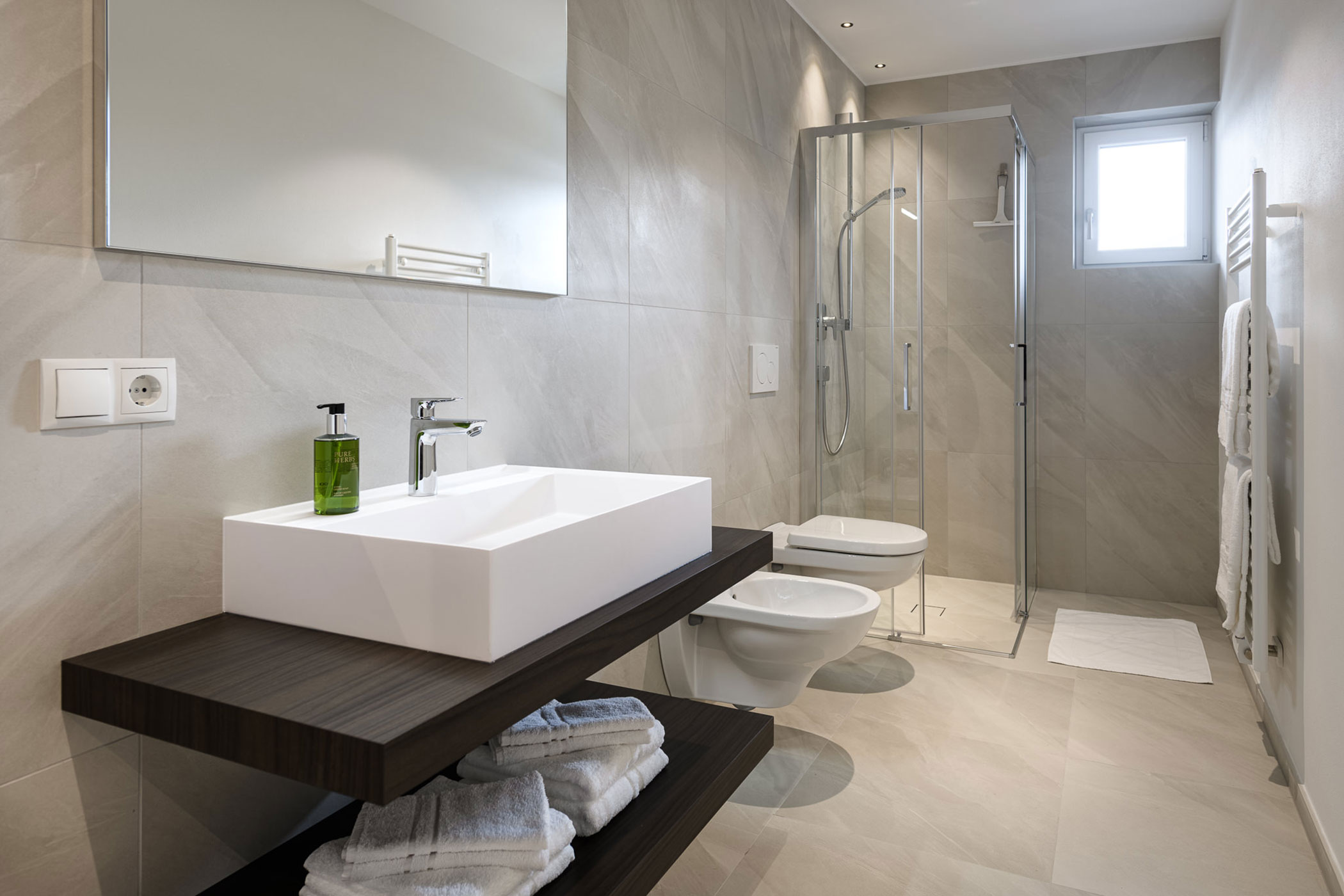 Bathroom in Apartment Pipe